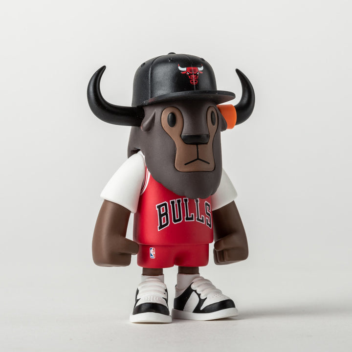 New Era ฟิกเกอร์รุ่น CHICAGO BULLS  NBA MINI BUFFALO RED FIGURE