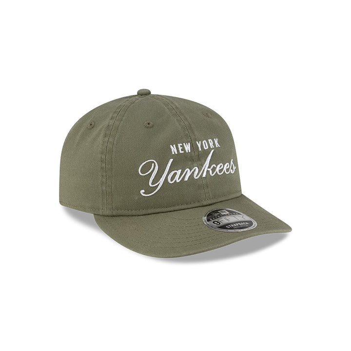 New Era หมวกรุ่น New Era X Thisisneverthat New York Yankees Olive 9Fifty Retro Crown Cap