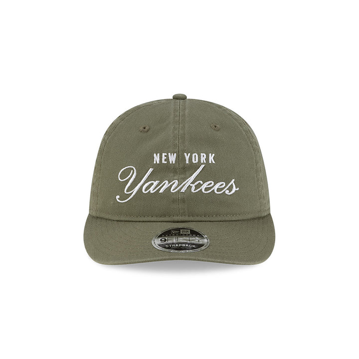 New Era หมวกรุ่น New Era X Thisisneverthat New York Yankees Olive 9Fifty Retro Crown Cap