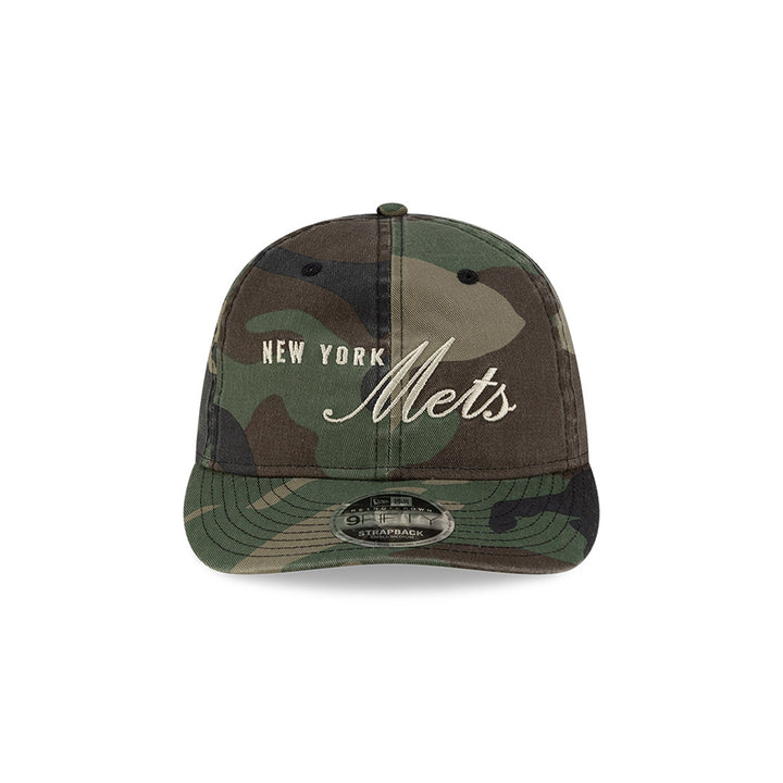 New Era หมวกรุ่น New Era X Thisisneverthat New York Mets Camo 9Fifty Retro Crown Cap