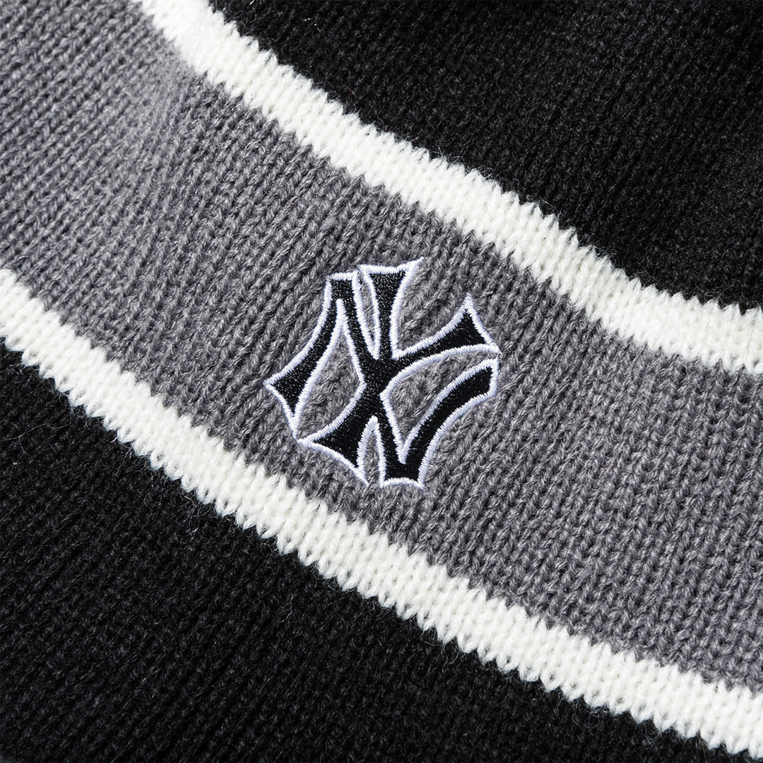 New Era หมวกรุ่น New Era X Thisisneverthat New York Yankees Black Knit Medium Cap