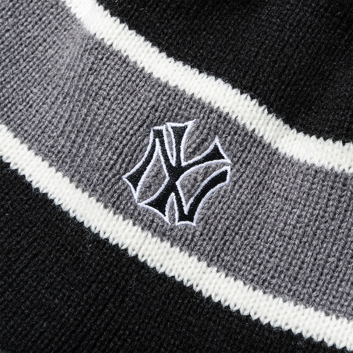 New Era หมวกรุ่น New Era X Thisisneverthat New York Yankees Black Knit Medium Cap