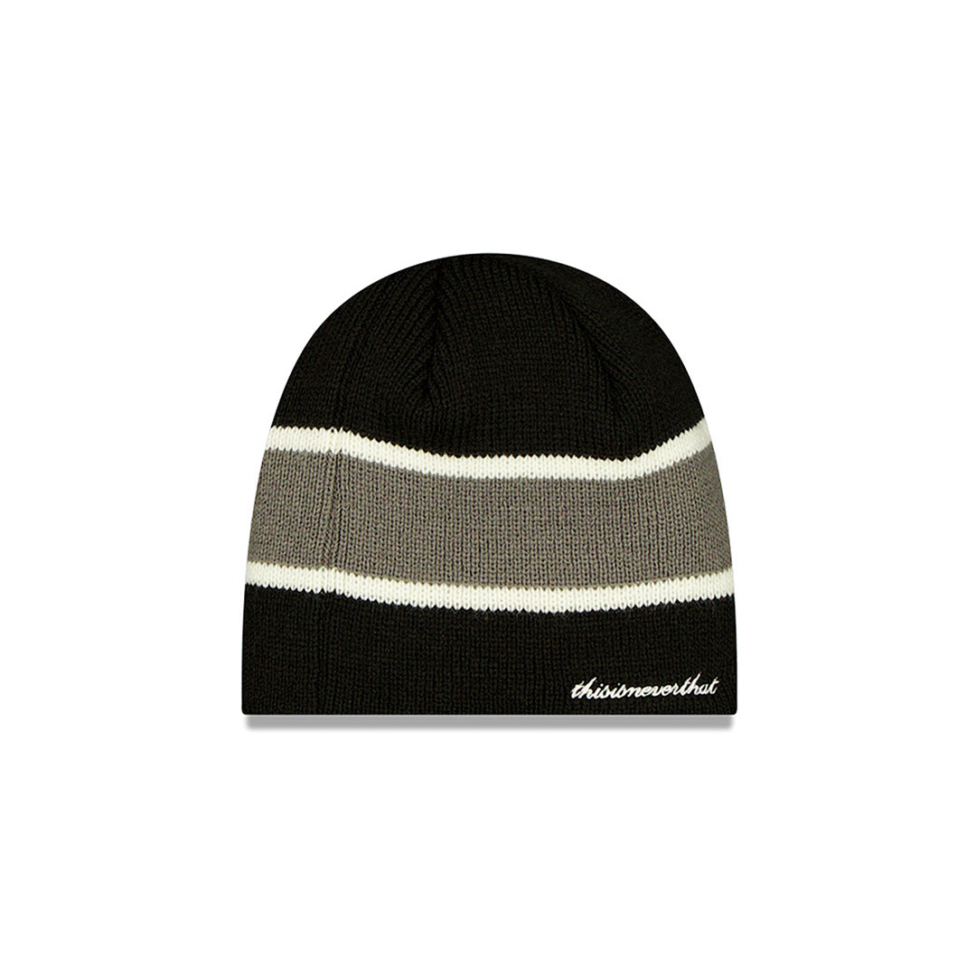 New Era หมวกรุ่น New Era X Thisisneverthat New York Yankees Black Knit Medium Cap