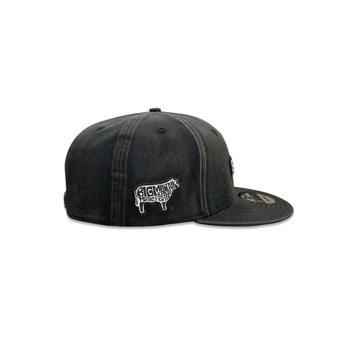 New Era หมวกรุ่น New Era x BIg Mountain Music Festival 2025 black 9FIFTY cap