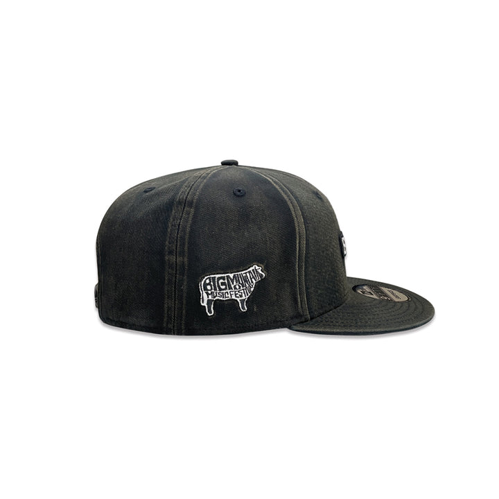 New Era หมวกรุ่น New Era x BIg Mountain Music Festival 2025 black 9FIFTY cap