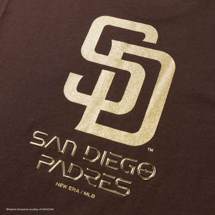 New Era เสื้อยืดแขนสั้นรุ่น New Era X Hajime Sorayama San Diego Padres Brown Short Sleeve Tee