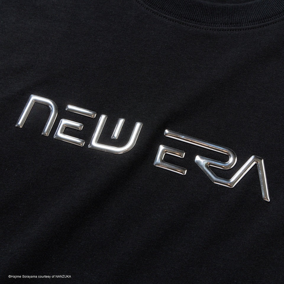 New Era เสื้อยืดแขนสั้นรุ่น New Era X Hajime Sorayama TPU Logo Black Short Sleeve T-Shirt