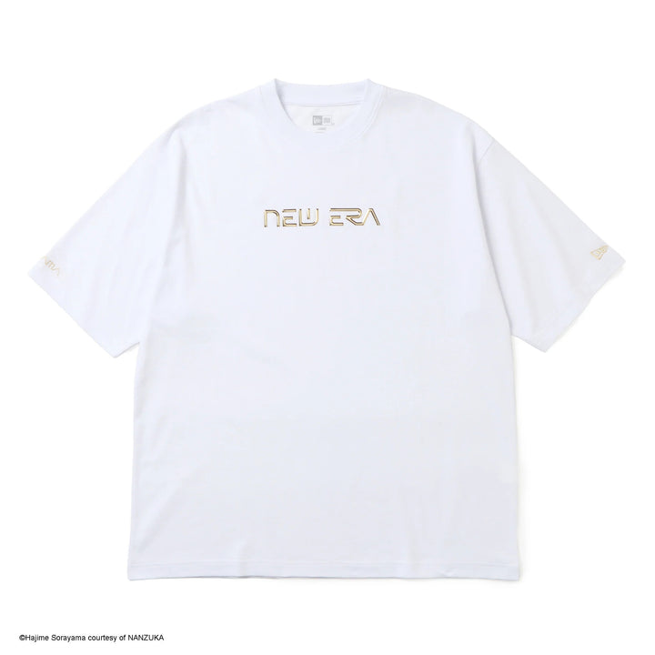 New Era เสื้อยืดแขนสั้นรุ่น New Era X Hajime Sorayama TPU Logo White Oversized Short Sleeve T-Shirt