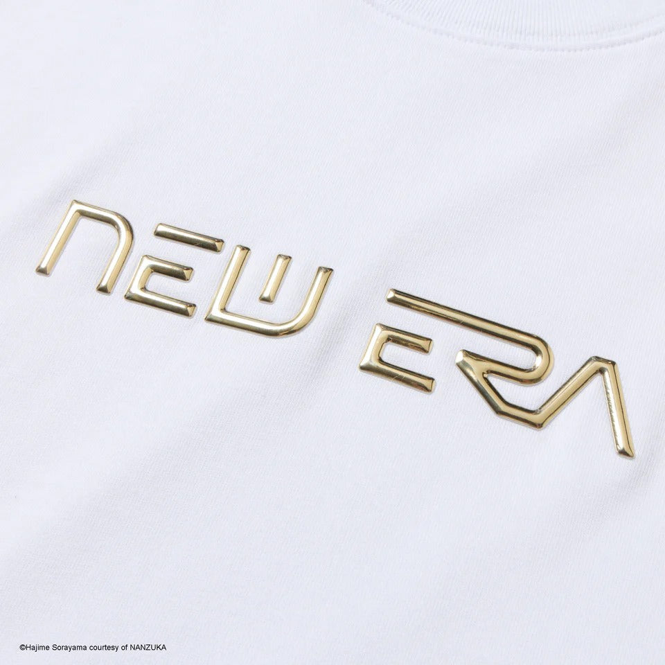 New Era เสื้อยืดแขนสั้นรุ่น New Era X Hajime Sorayama TPU Logo White Oversized Short Sleeve T-Shirt