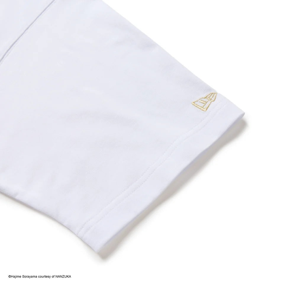 New Era เสื้อยืดแขนสั้นรุ่น New Era X Hajime Sorayama TPU Logo White Oversized Short Sleeve T-Shirt