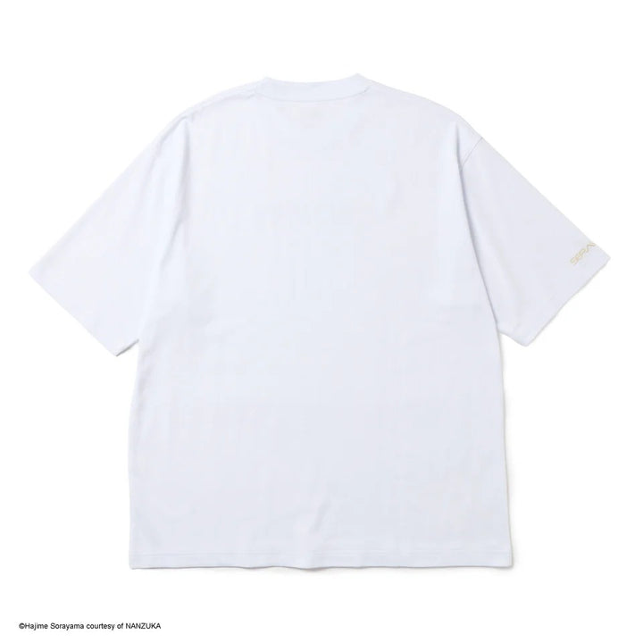 New Era เสื้อยืดแขนสั้นรุ่น New Era X Hajime Sorayama TPU Logo White Oversized Short Sleeve T-Shirt