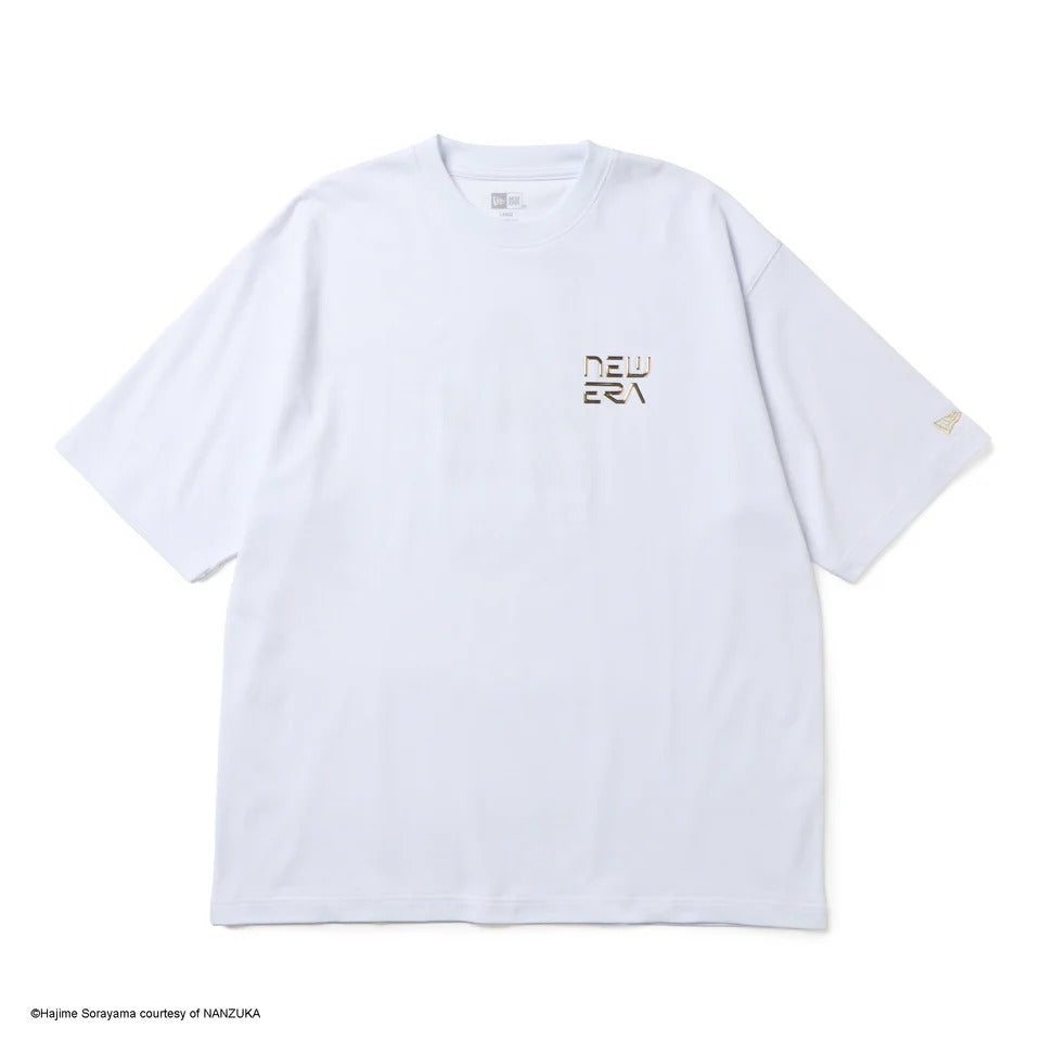 New Era เสื้อยืดแขนสั้นรุ่น New Era X Hajime Sorayama Los Angeles Dodgers White Oversized Short Sleeve T-Shirt