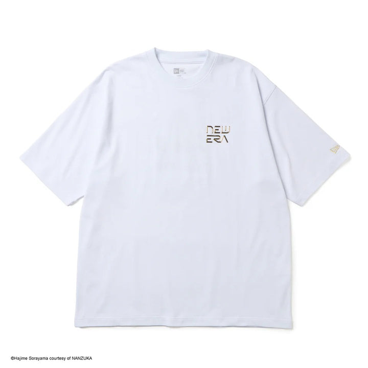 New Era เสื้อยืดแขนสั้นรุ่น New Era X Hajime Sorayama Los Angeles Dodgers White Oversized Short Sleeve T-Shirt