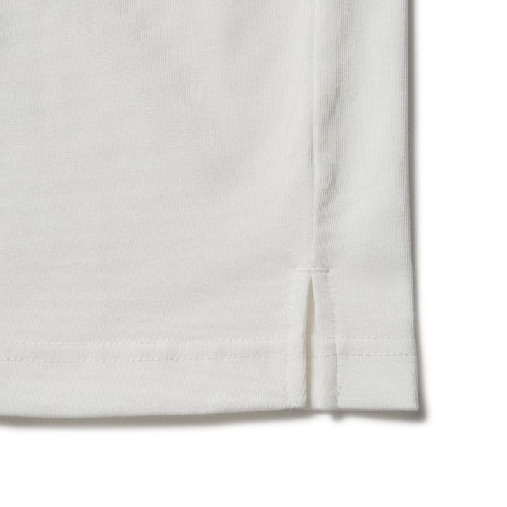 เสื้อโปโลกอล์ฟ New Era รุ่น New Era Golf Stripe Collar White Short Sleeve Polo