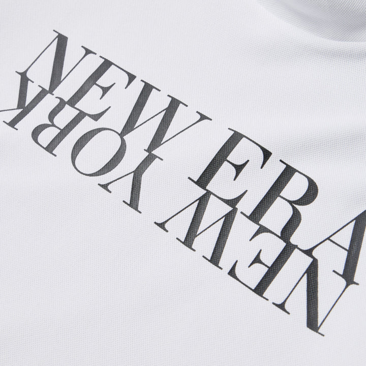 เสื้อกอล์ฟแขนสั้น New Era รุ่น New Era Golf White Short Sleeve Tee