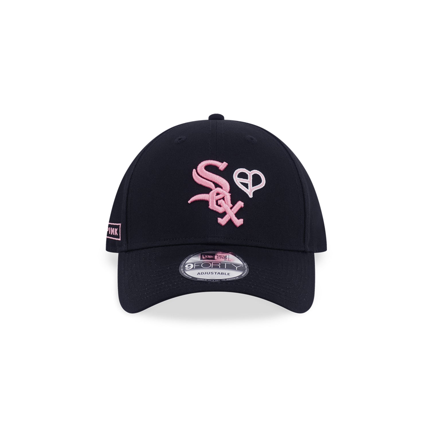 New Era หมวกรุ่น Blackpink X Mlb Chicago White Sox Black 9Forty