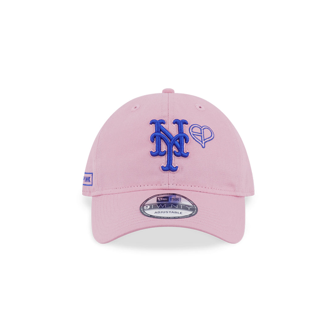 [PRE-ORDER] New Era หมวกรุ่น Blackpink X Mlb New York Mets Pink 9Twenty Cap
