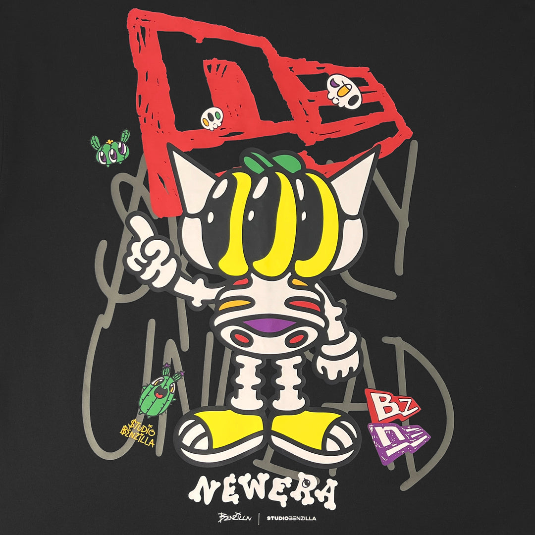 เสื้อยืดแขนสั้น New Era รุ่น New Era X Benzilla Black Short Sleeve Tee