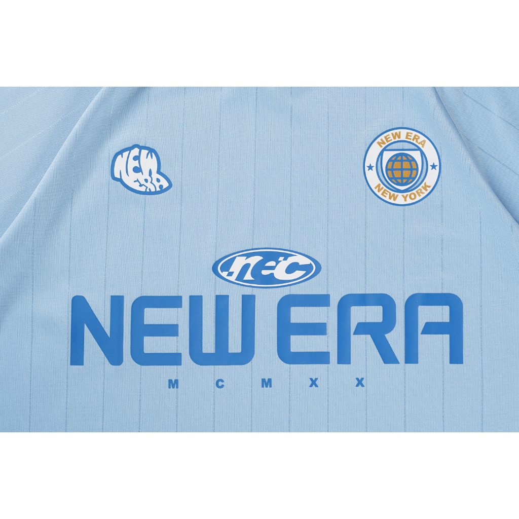 เสื้อเจอร์ซีย์ New Era รุ่น New Era Game Day Light Blue Jersey Tee