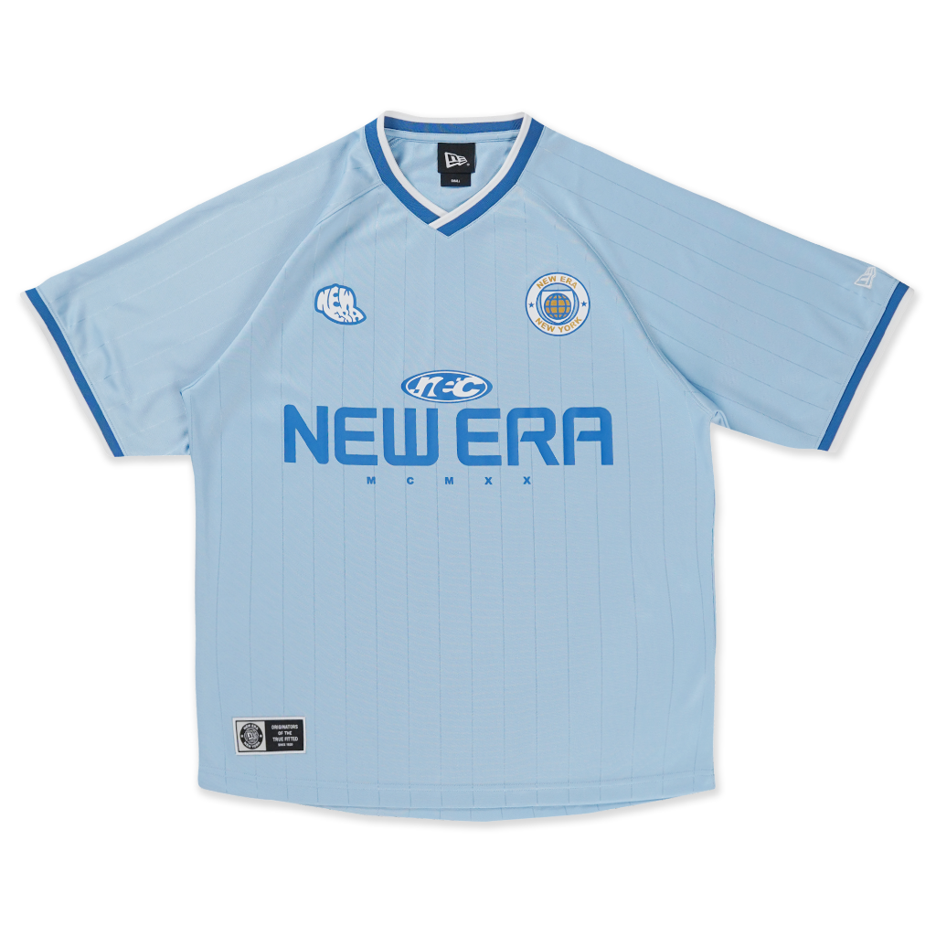 เสื้อเจอร์ซีย์ New Era รุ่น New Era Game Day Light Blue Jersey Tee
