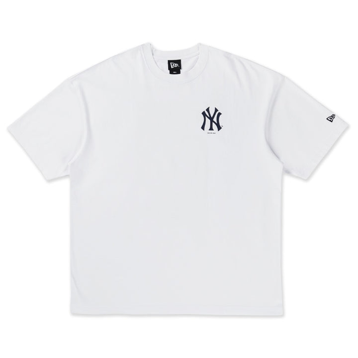เสื้อโอเวอร์ไซส์ New Era รุ่น New York Yankees Playing Cards White Oversized Short Sleeve Tee