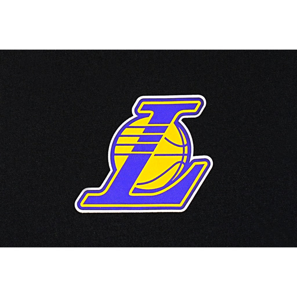 เสื้อโอเวอร์ไซส์ New Era รุ่น Los Angeles Lakers Playing Cards Black Oversized Short Sleeve Tee
