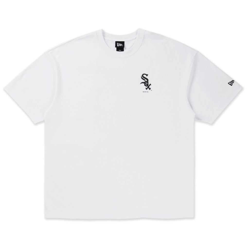 เสื้อโอเวอร์ไซส์ New Era รุ่น Chicago White Sox Playing Cards White Oversized Short Sleeve Tee