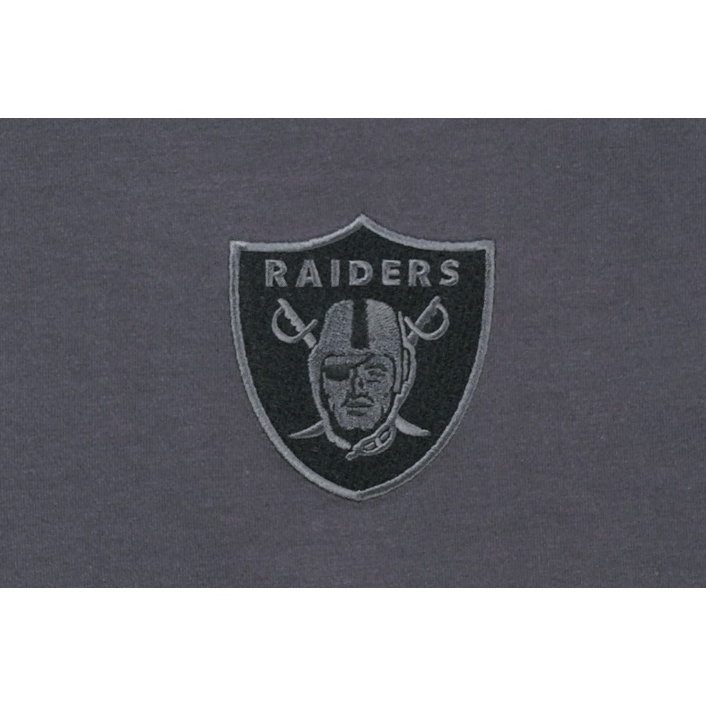 เสื้อโอเวอร์ไซส์ New Era รุ่น Las Vegas Raiders NFL Restro Graphite Oversized Short Sleeve T-Shirt