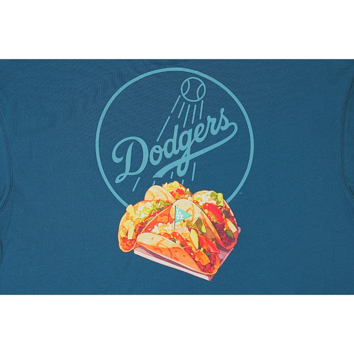 เสื้อโอเวอร์ไซส์ New Era รุ่น Los Angeles Dodgers Assorted Graphic Cadet Blue Oversized Short Sleeve T-Shirt