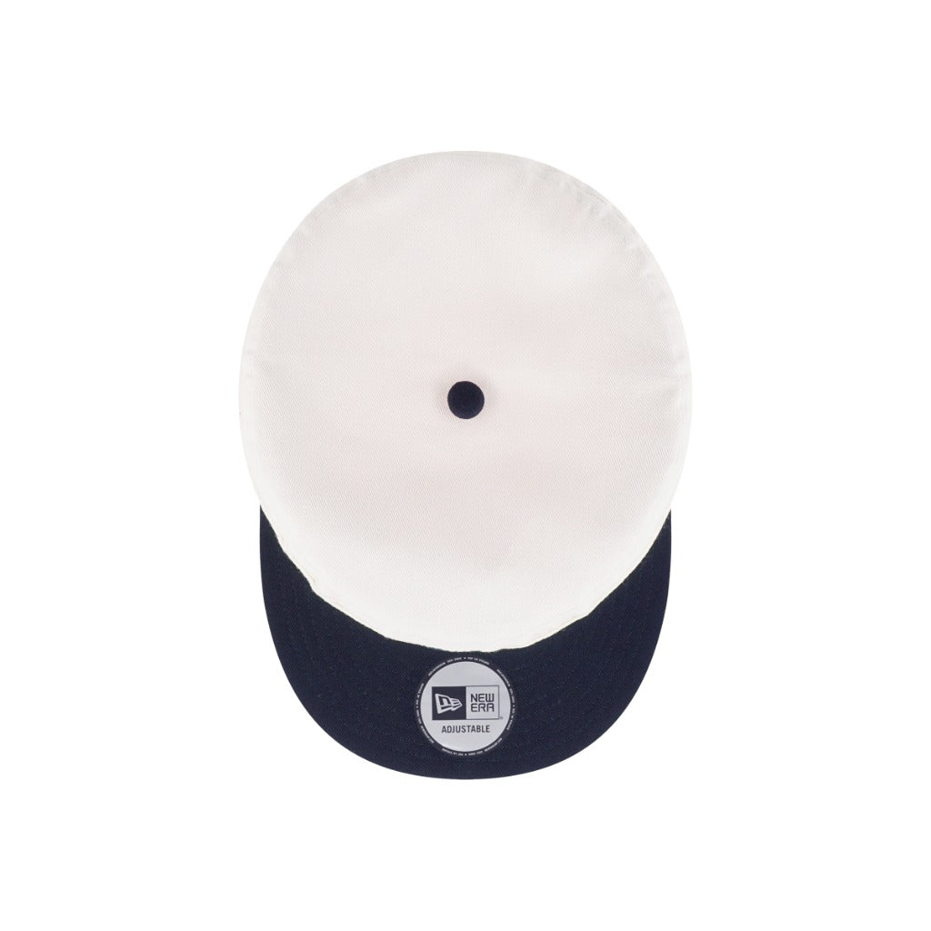 หมวกพิลล์บ็อกซ์ New Era รุ่น New York Yankees Co Pillbox Pack Chrome White And Navy Pillbox Cap