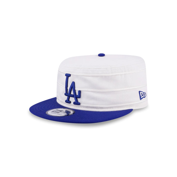 หมวกพิลล์บ็อกซ์ New Era รุ่น Los Angeles Dodgers Co Pillbox Pack Chrome White And Dark Royal Pillbox Cap