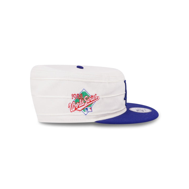 หมวกพิลล์บ็อกซ์ New Era รุ่น Los Angeles Dodgers Co Pillbox Pack Chrome White And Dark Royal Pillbox Cap