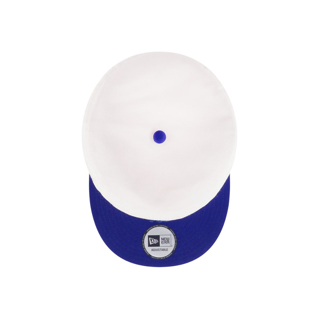 หมวกพิลล์บ็อกซ์ New Era รุ่น Los Angeles Dodgers Co Pillbox Pack Chrome White And Dark Royal Pillbox Cap