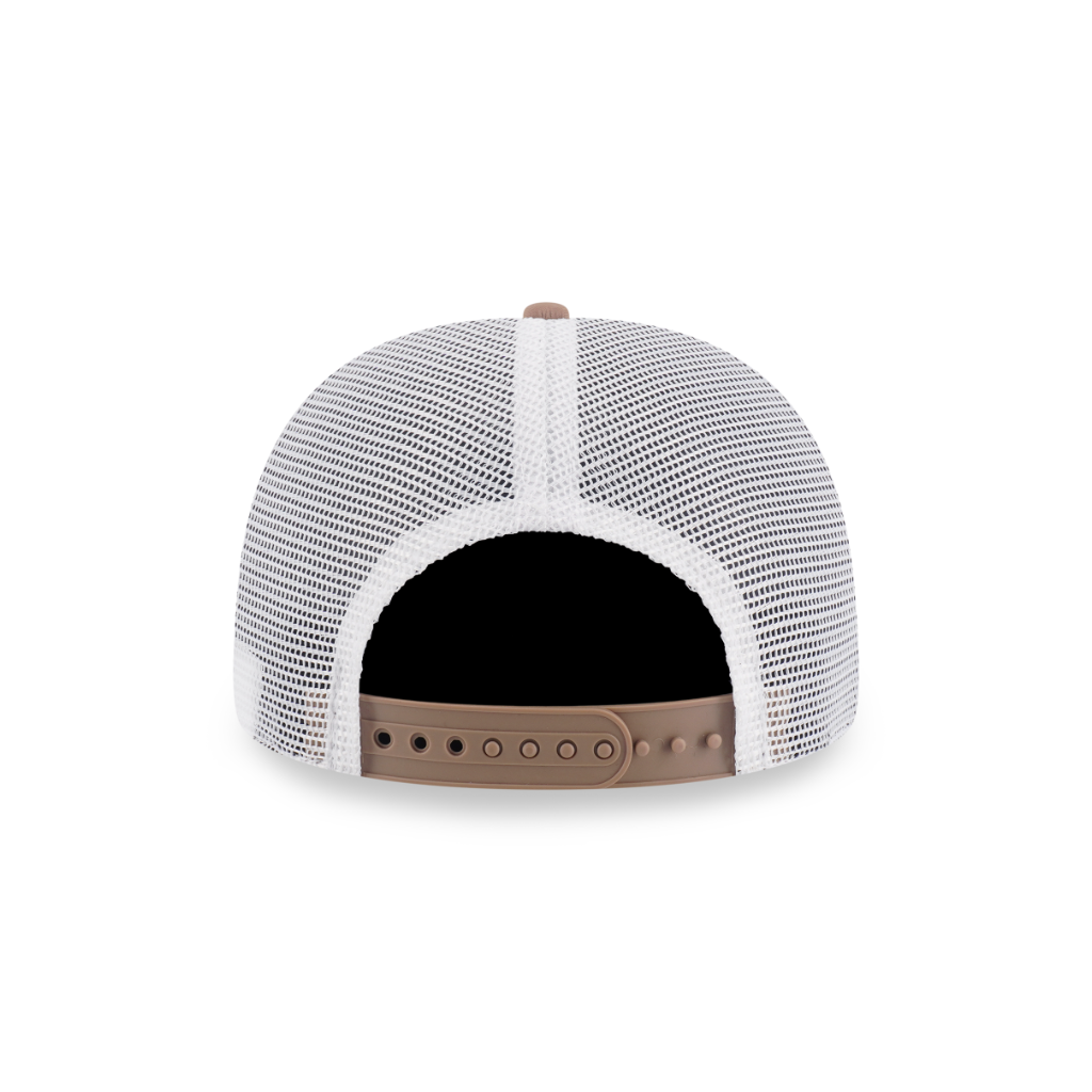 หมวกแก๊ป New Era รุ่น New York Mets 9Seventy Trucker FW26 Khaki 9Seventy Stretch Snap Cap