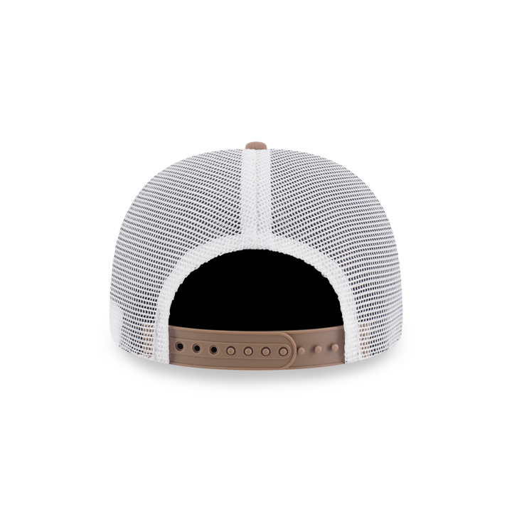 หมวกแก๊ป New Era รุ่น New York Mets 9Seventy Trucker FW26 Khaki 9Seventy Stretch Snap Cap