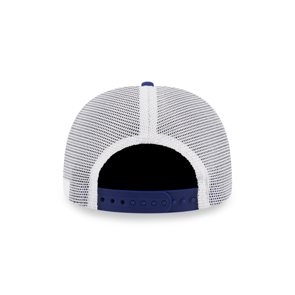 หมวกแก๊ป New Era รุ่น Los Angeles Dodgers 9Seventy Trucker FW26 Gray/ Dark Royal 9Seventy Stretch Snap Cap