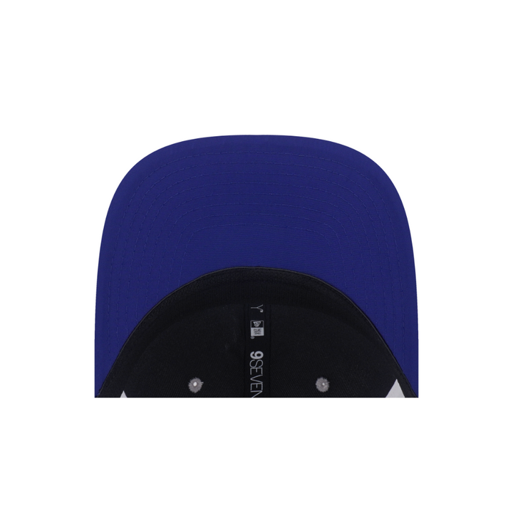 หมวกแก๊ป New Era รุ่น Los Angeles Dodgers 9Seventy Trucker FW26 Gray/ Dark Royal 9Seventy Stretch Snap Cap