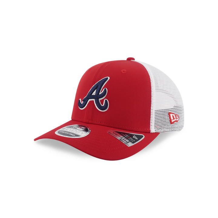 หมวกแก๊ป New Era รุ่น Atlanta Braves 9Seventy Trucker FW26 Scarlet 9Seventy Stretch Snap Cap