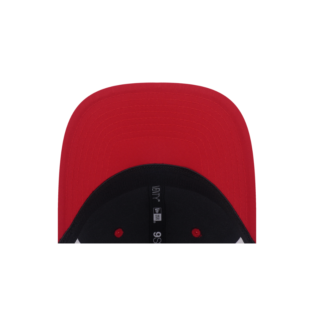 หมวกแก๊ป New Era รุ่น Atlanta Braves 9Seventy Trucker FW26 Scarlet 9Seventy Stretch Snap Cap
