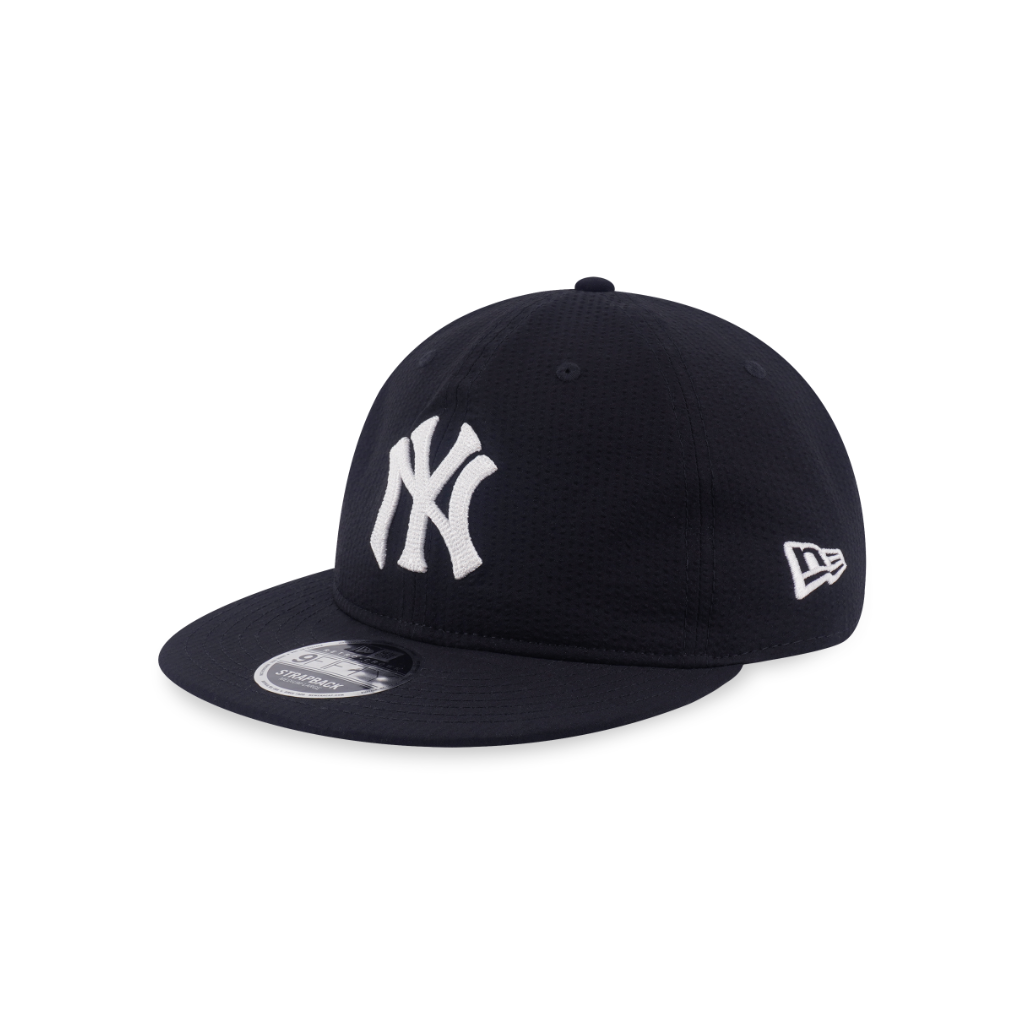 หมวกแก๊ป New Era รุ่น New York Yankees 9Fifty RC Seersucker Black 9Fifty Retro Crown Cap