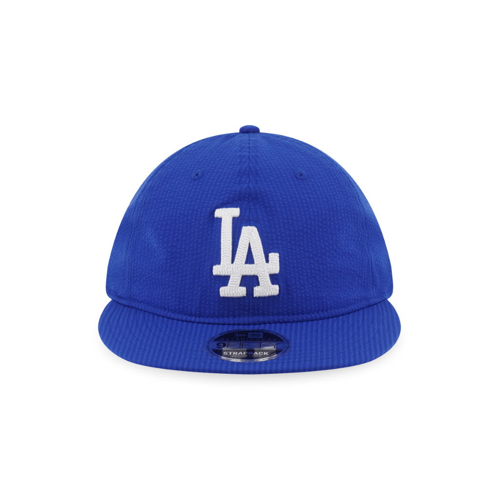 หมวกแก๊ป New Era รุ่น Los Angeles Dodgers 9Fifty RC Seersucker Royal 9Fifty Retro Crown Cap