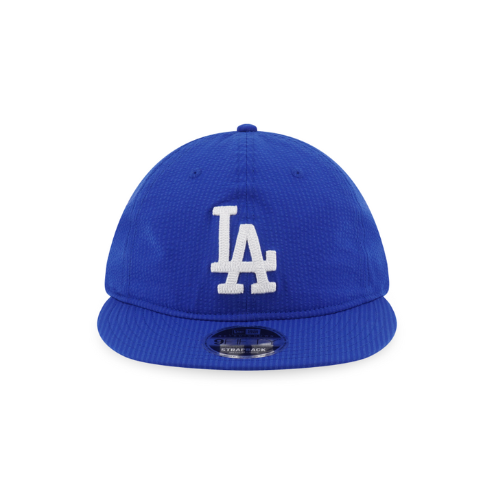 หมวกแก๊ป New Era รุ่น Los Angeles Dodgers 9Fifty RC Seersucker Royal 9Fifty Retro Crown Cap