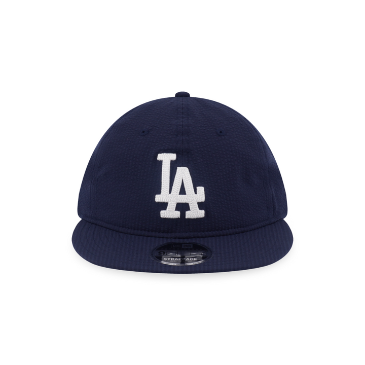 หมวกแก๊ป New Era รุ่น Los Angeles Dodgers 9Fifty RC Seersucker Navy 9Fifty Retro Crown Cap