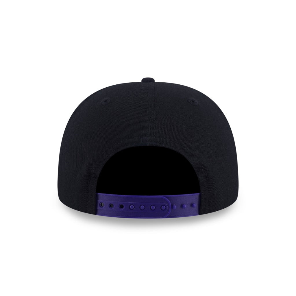 หมวกแก๊ป New Era รุ่น Toronto Raptors NBA Hardwood Classics 2-Tone True Purple Visor Black 9Fifty Cap
