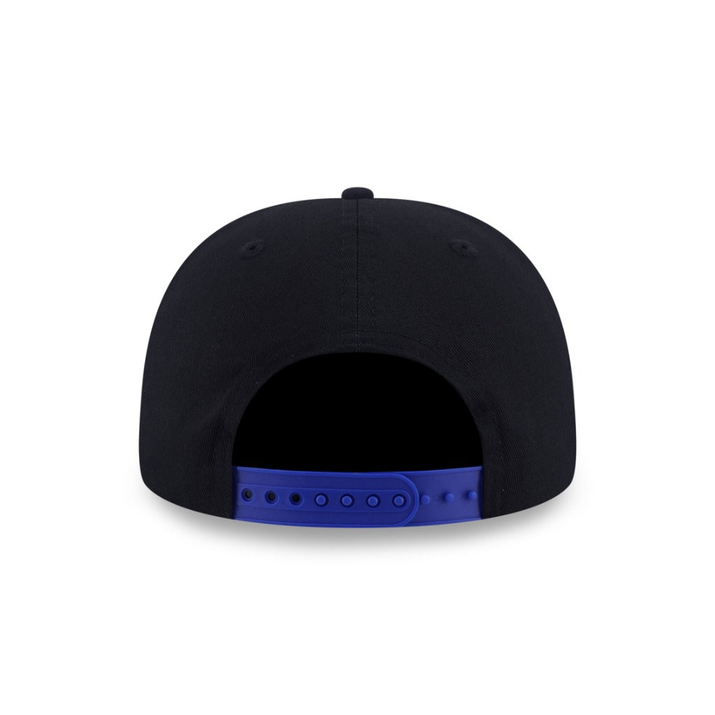 หมวกแก๊ป New Era รุ่น Philadelphia 76ers NBA Hardwood Classics 2-Tone Majestic Blue Visor Black 9Fifty Cap