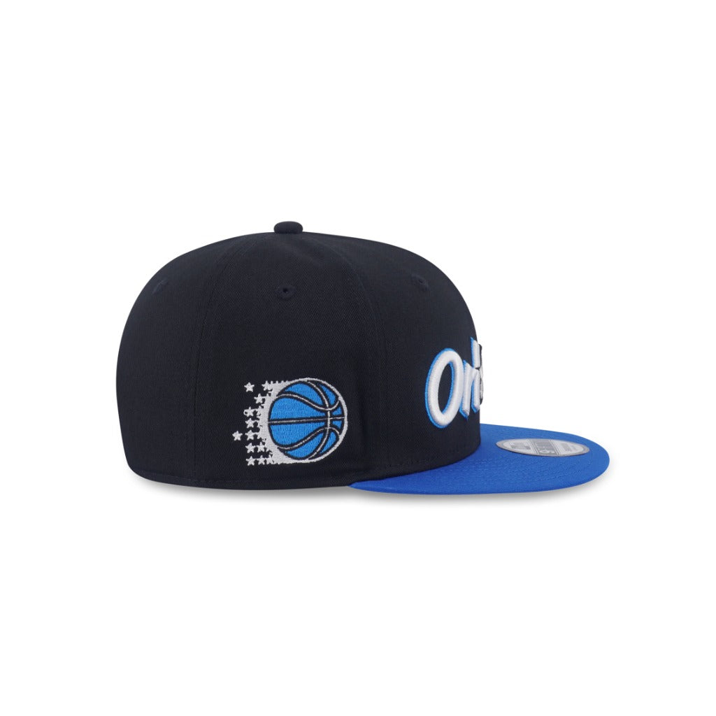 หมวกแก๊ป New Era รุ่น Orlando Magic NBA Hardwood Classics 2-Tone Blue Azure Visor Black 9Fifty Cap