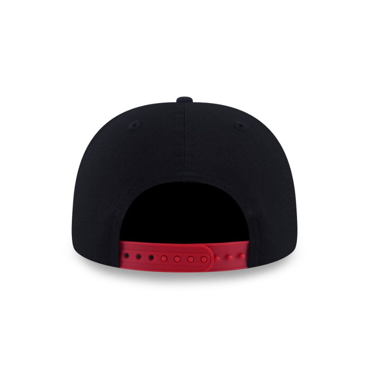 หมวกแก๊ป New Era รุ่น Chicago Bulls NBA Hardwood Classics 2-Tone Scarlet Visor Black 9Fifty Cap