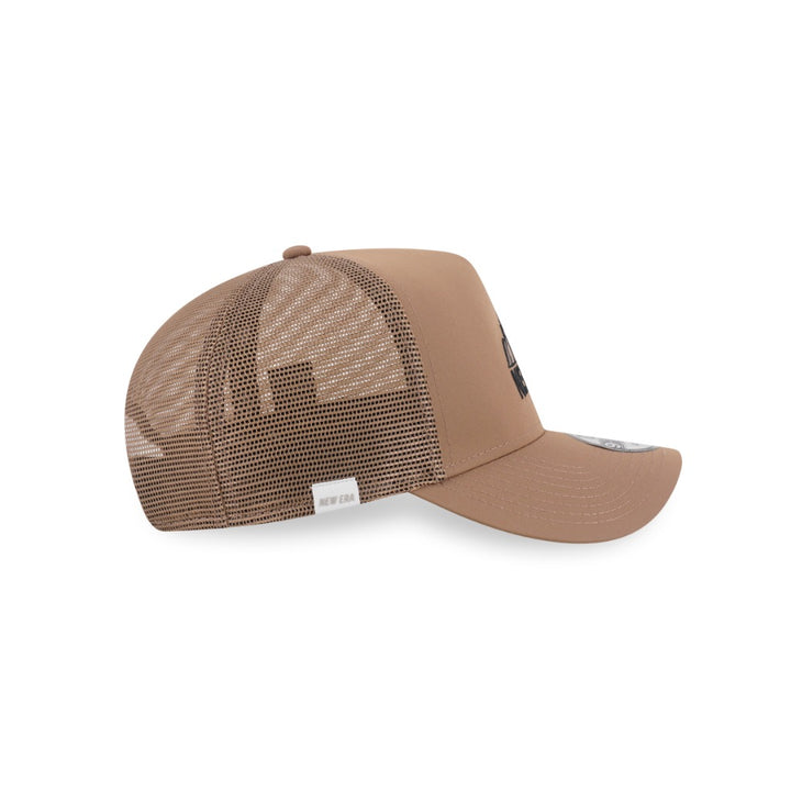หมวกแก๊ป New Era รุ่น New Era Outdoor Logo Khaki 9Forty A-Frame Trucker Cap