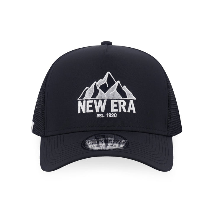 หมวกแก๊ป New Era รุ่น New Era Outdoor Logo Black 9Forty A-Frame Trucker Cap