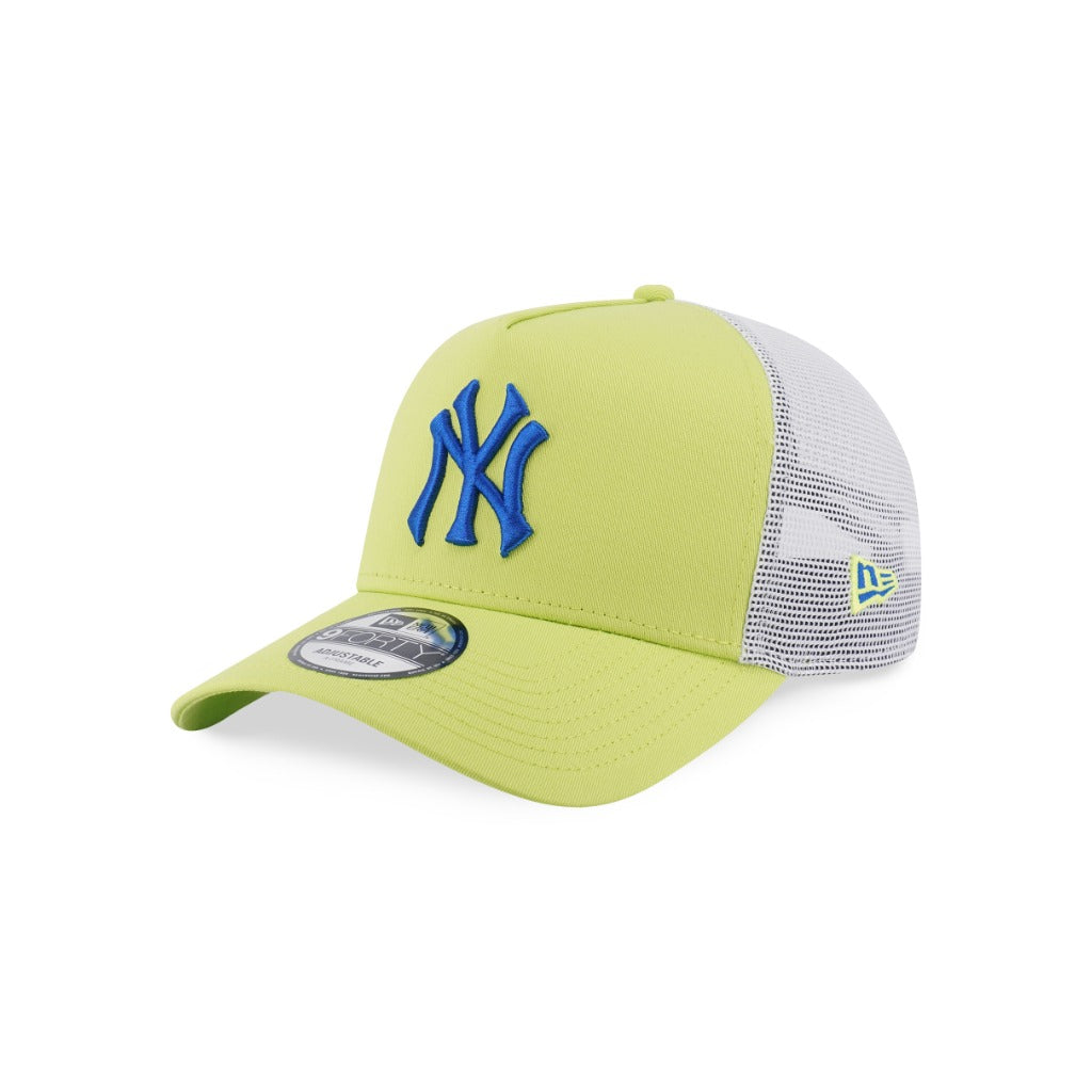 หมวกแก๊ป New Era รุ่น New York Yankees Color Era Cyber Green 9Forty A-Frame Trucker Cap